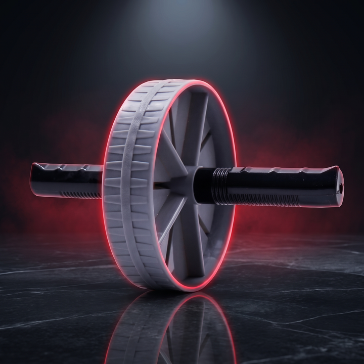 Professional Ab Roller Wheel Core Trainer Non-Slip Abdominal Exercise Wheel Home Gym Workout Equipment for Core Stability Strength Training