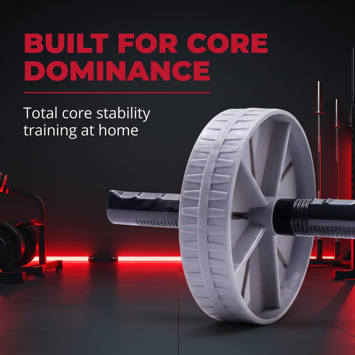 Professional Ab Roller Wheel Core Trainer Non-Slip Abdominal Exercise Wheel Home Gym Workout Equipment for Core Stability Strength Training