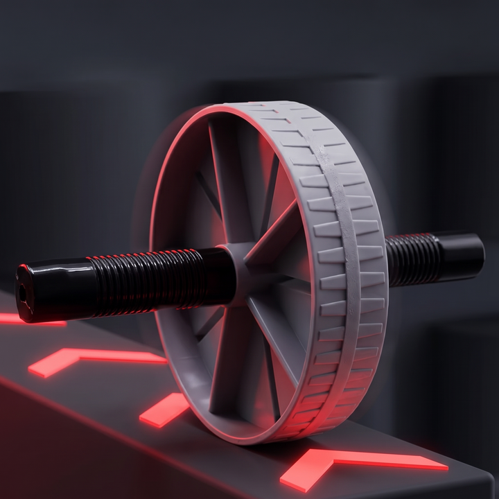 Professional Ab Roller Wheel Core Trainer Non-Slip Abdominal Exercise Wheel Home Gym Workout Equipment for Core Stability Strength Training