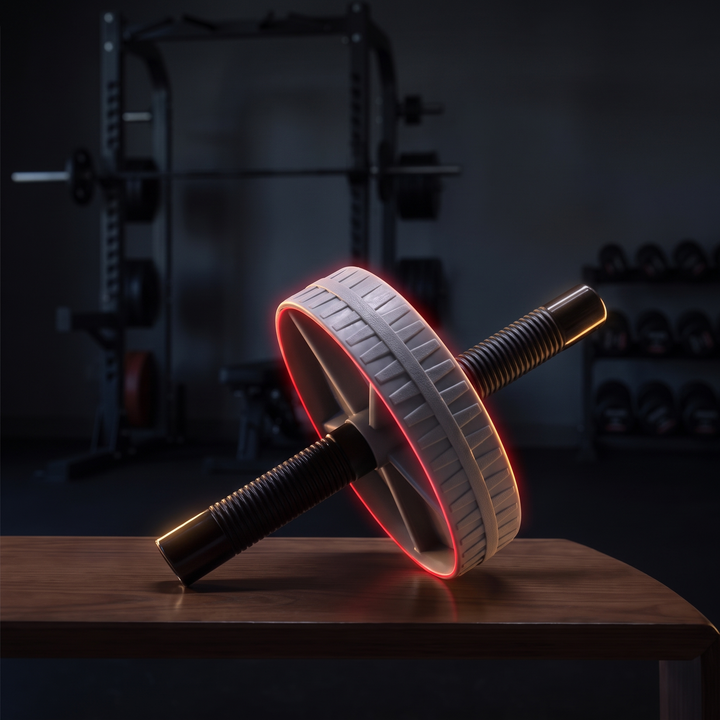 Professional Ab Roller Wheel Core Trainer Non-Slip Abdominal Exercise Wheel Home Gym Workout Equipment for Core Stability Strength Training