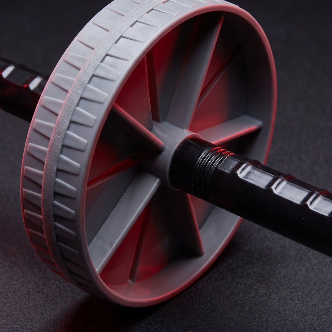 Professional Ab Roller Wheel Core Trainer Non-Slip Abdominal Exercise Wheel Home Gym Workout Equipment for Core Stability Strength Training