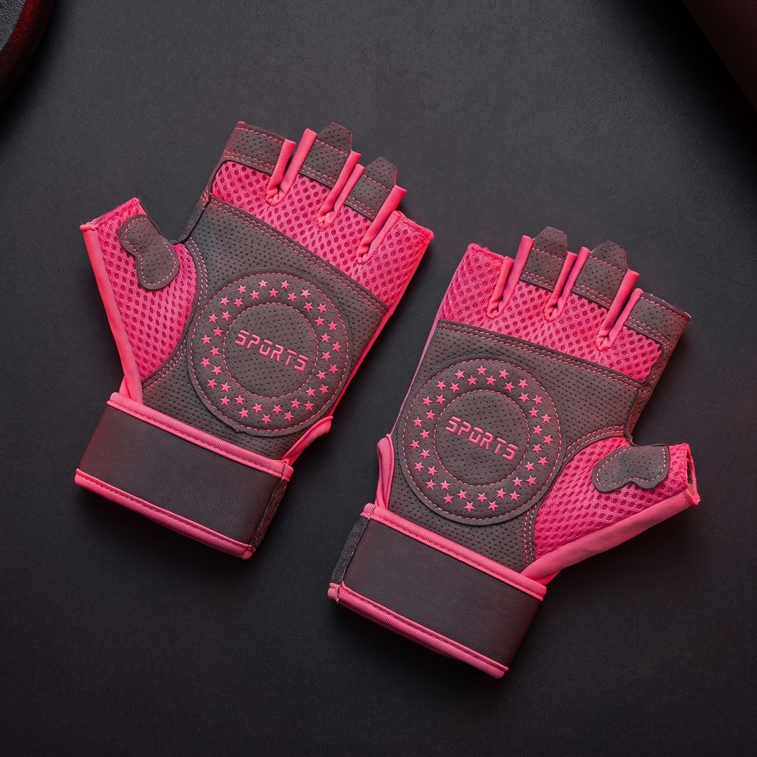 Professional Breathable Workout Gloves Weight Lifting Gloves with Grip Support Gym Fitness Training Cycling Exercise Gloves for Men Women