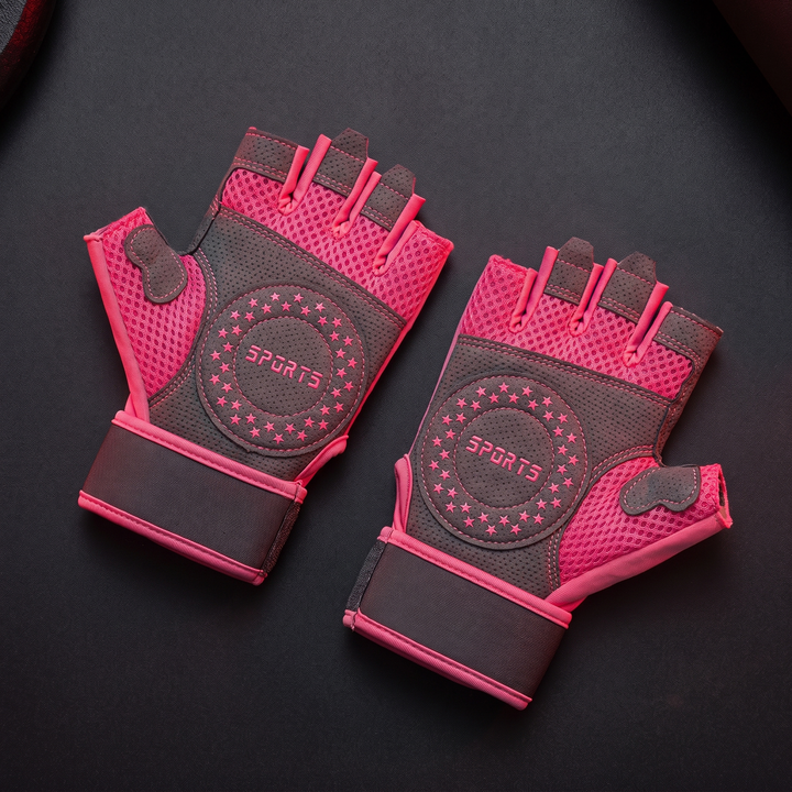 Professional Breathable Workout Gloves Weight Lifting Gloves with Grip Support Gym Fitness Training Cycling Exercise Gloves for Men Women