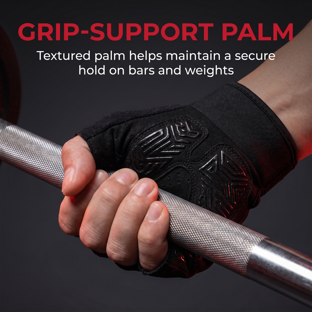Professional Breathable Workout Gloves Weight Lifting Gloves with Grip Support Gym Fitness Training Cycling Exercise Gloves for Men Women