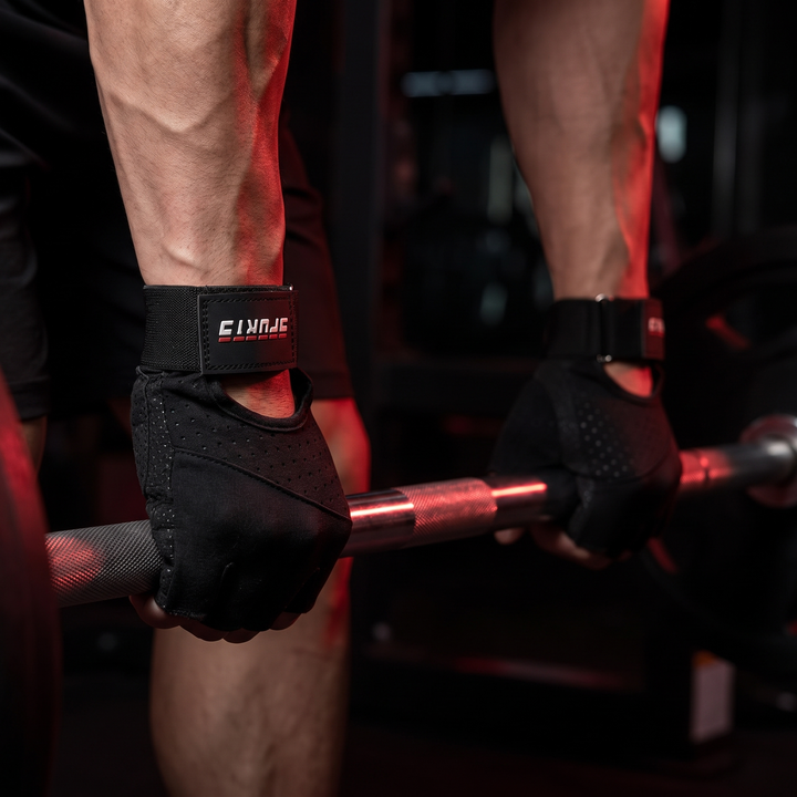 Professional Breathable Workout Gloves Weight Lifting Gloves with Grip Support Gym Fitness Training Cycling Exercise Gloves for Men Women