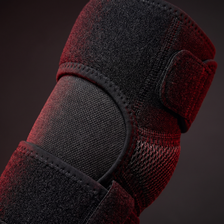 Professional Elbow Brace Compression Sleeve with Adjustable Support Strap for Sports Recovery and Rehabilitation