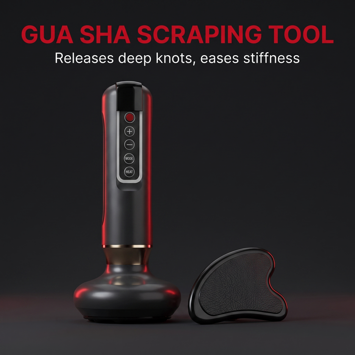 Professional Electric Vacuum Cupping Set with Heating Gua Sha Scraping Tool Suction Cup Massage Device Body Muscle Recovery Home Use