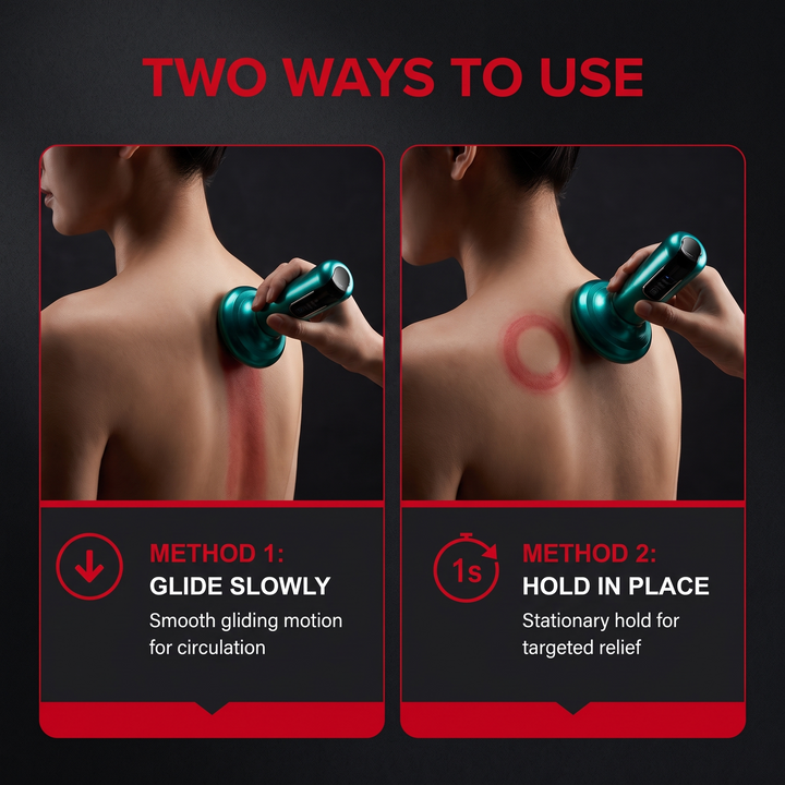 Professional Electric Vacuum Cupping Set with Heating Gua Sha Scraping Tool Suction Cup Massage Device Body Muscle Recovery Home Use
