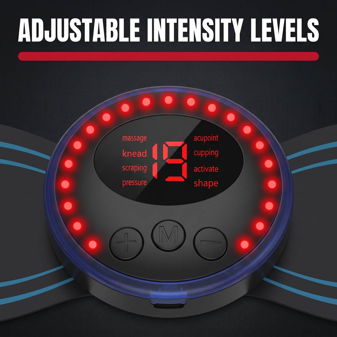 Professional EMS Neck Massager Electric Cervical Massage Patch for Muscle Pain Relief Shoulder Relaxation Portable Neck Stretcher Recovery Device