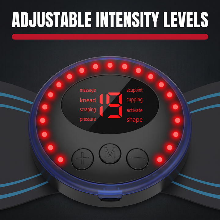 Professional EMS Neck Massager Electric Cervical Massage Patch for Muscle Pain Relief Shoulder Relaxation Portable Neck Stretcher Recovery Device