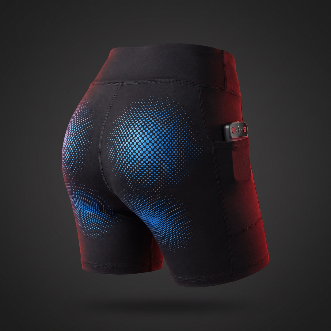 Professional EMS Toning Shorts Electric Muscle Stimulation Shorts Abdominal Glute Training Home Gym Fitness Recovery Shorts