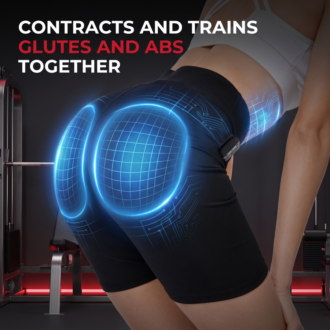 Professional EMS Toning Shorts Electric Muscle Stimulation Shorts Abdominal Glute Training Home Gym Fitness Recovery Shorts