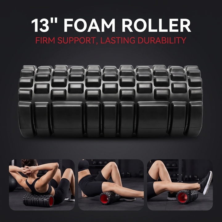 Professional EVA Foam Roller - 13 Inch Firm Support Durable Design
