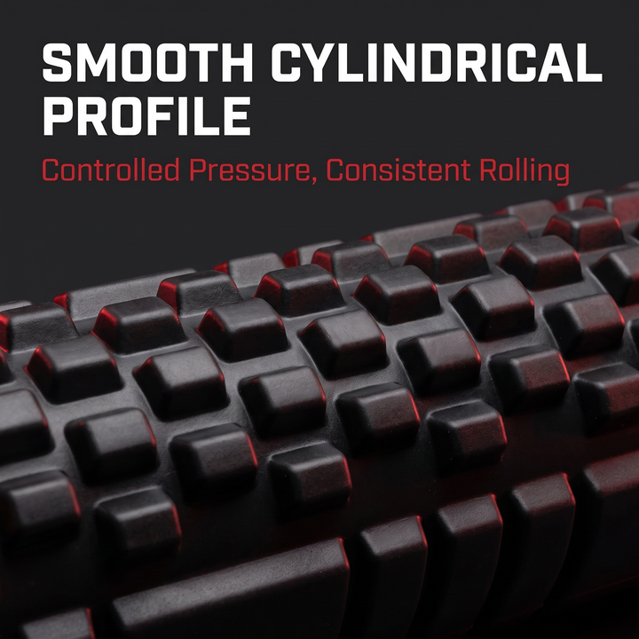 Professional EVA Foam Roller - Smooth Cylindrical Profile Close Up