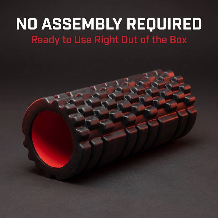 Professional EVA Foam Roller - No Assembly Required Ready To Use