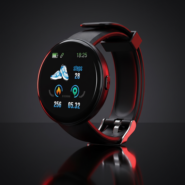 Professional Fitness Smart Watch Activity Tracker Heart Rate Monitor Step Counter Calorie Tracker Sleep Monitor Waterproof Sports Watch for Men Women Home Gym Daily Use