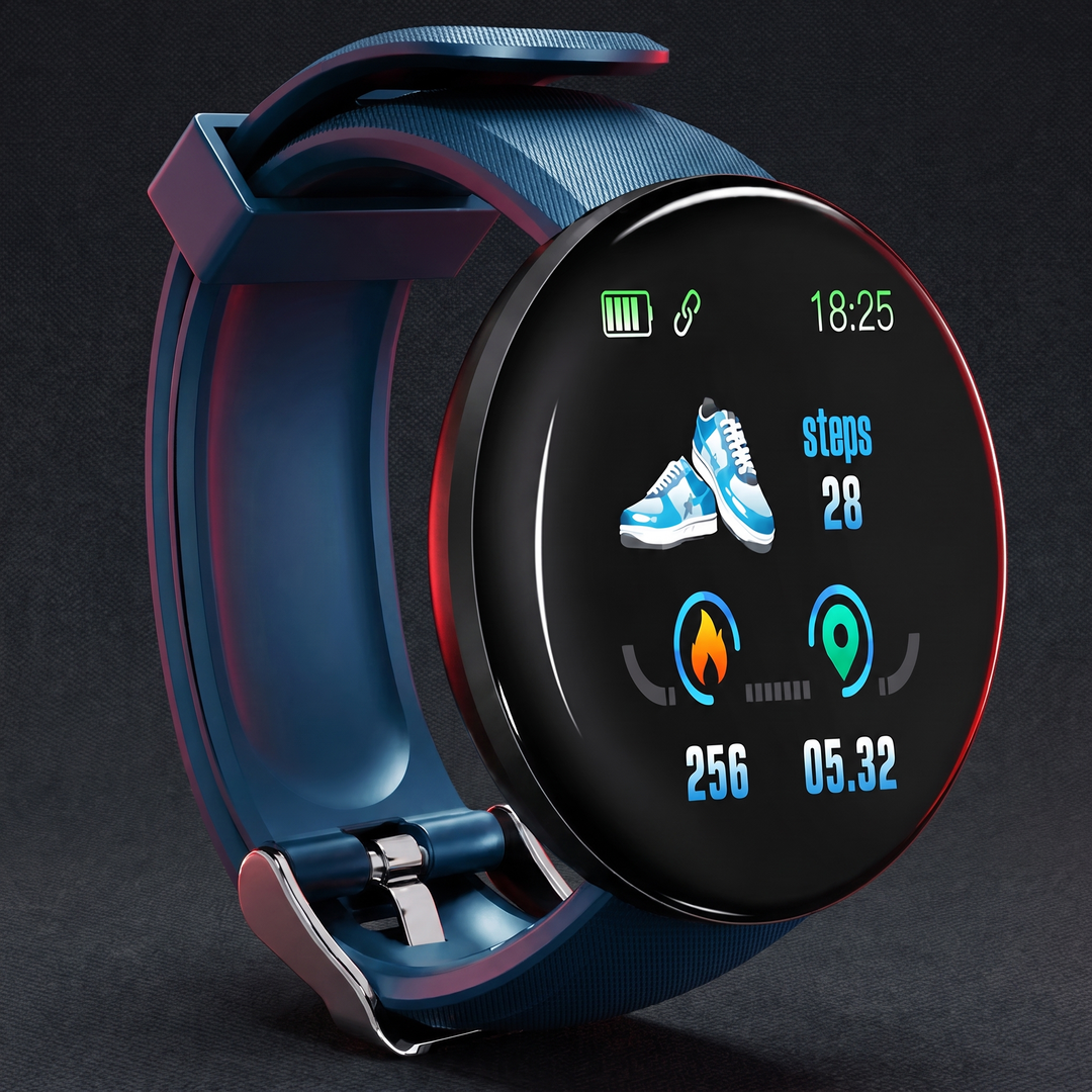 Professional Fitness Smart Watch Activity Tracker Heart Rate Monitor Step Counter Calorie Tracker Sleep Monitor Waterproof Sports Watch for Men Women Home Gym Daily Use