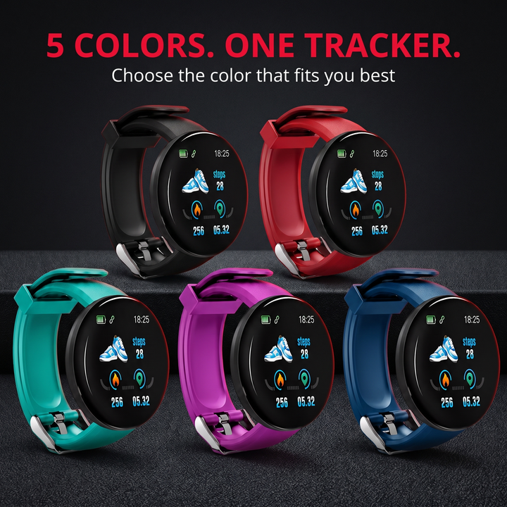 Professional Fitness Smart Watch Activity Tracker Heart Rate Monitor Step Counter Calorie Tracker Sleep Monitor Waterproof Sports Watch for Men Women Home Gym Daily Use
