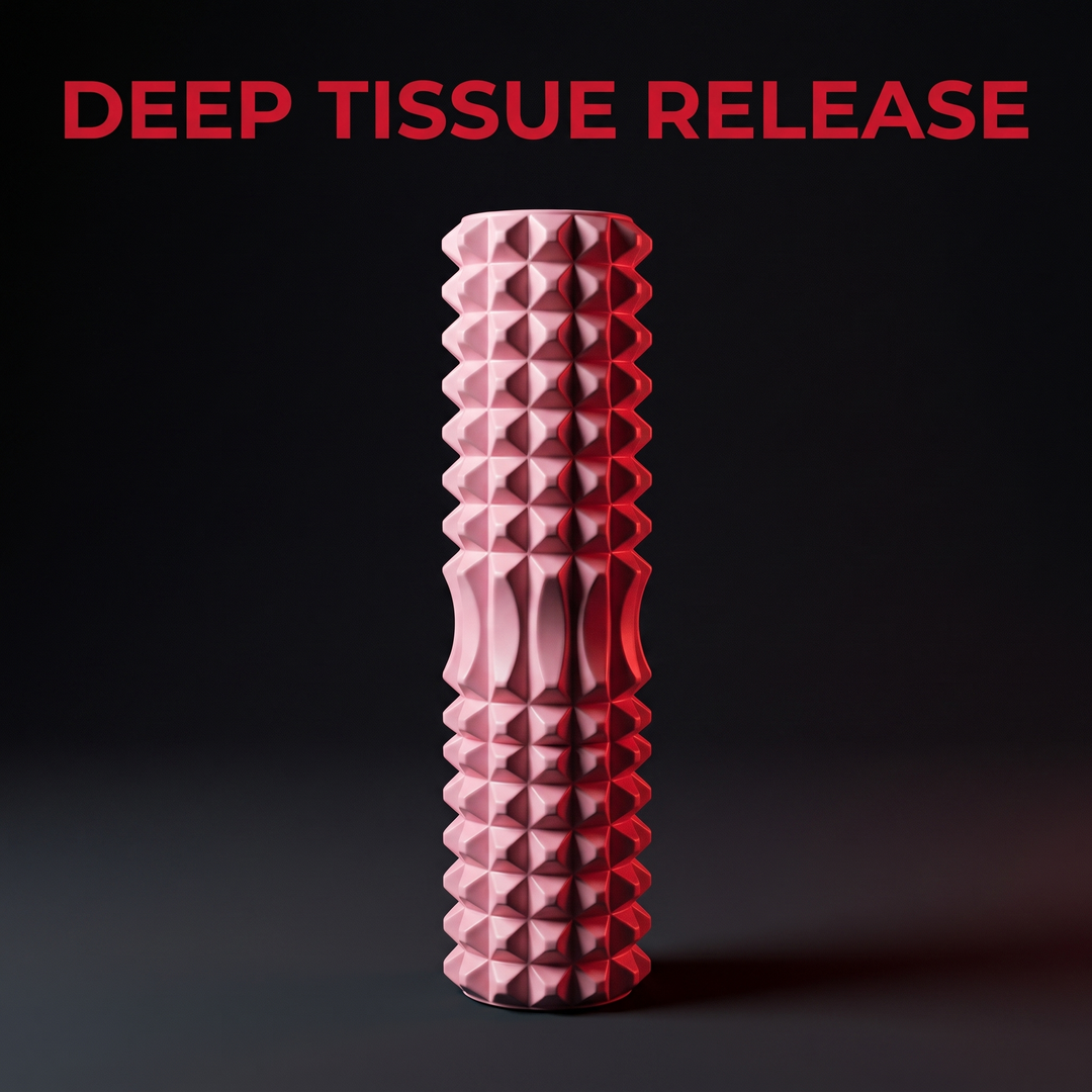 Professional Foam Roller - Deep Tissue Release Texture Detail