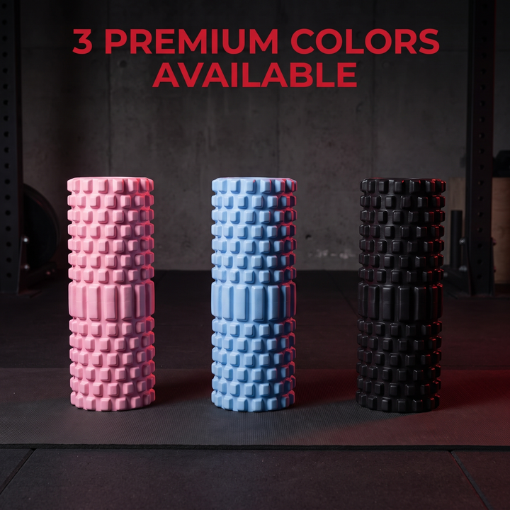 Professional Foam Roller - Available in 3 Premium Colors