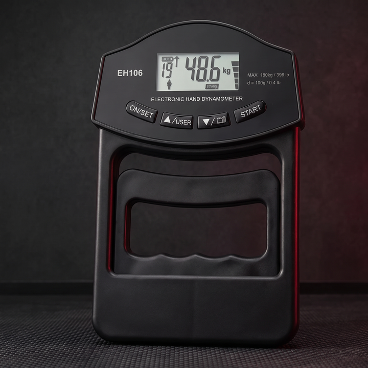 Professional Hand Grip Strength Dynamometer - digital LCD grip strength trainer