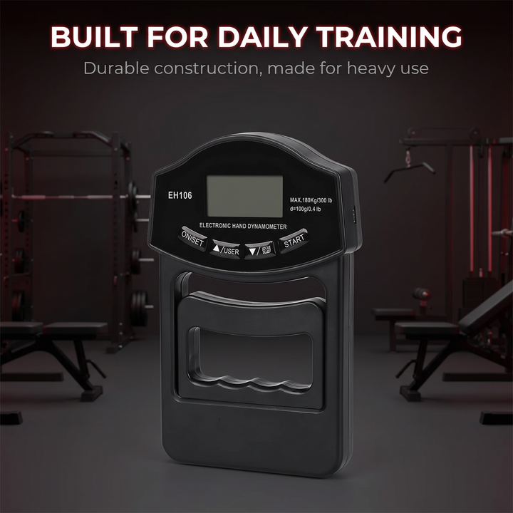 Professional Hand Grip Strength Dynamometer - built for daily training