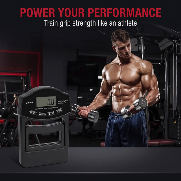 Professional Hand Grip Strength Dynamometer - power your performance lifestyle