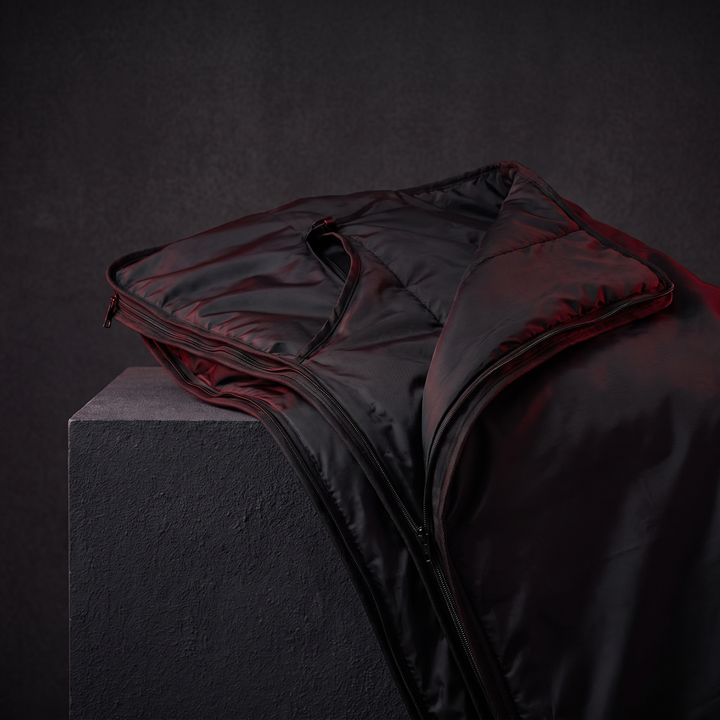 Professional Infrared Sauna Blanket - Full Body Recovery Wrap - Full-Body Wrap Design Black