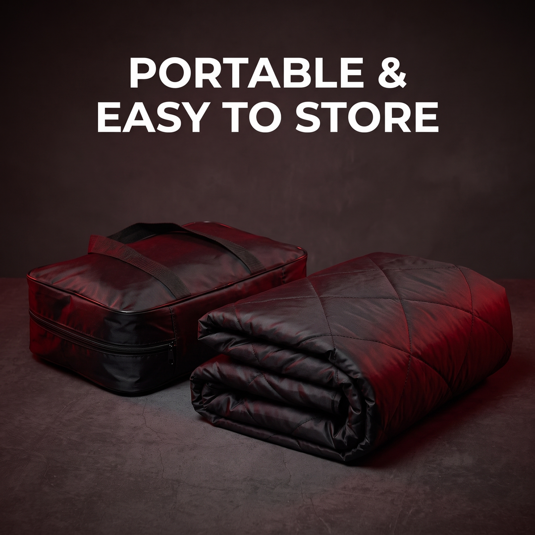 Professional Infrared Sauna Blanket - Full Body Recovery Wrap - Portable Carry Bag