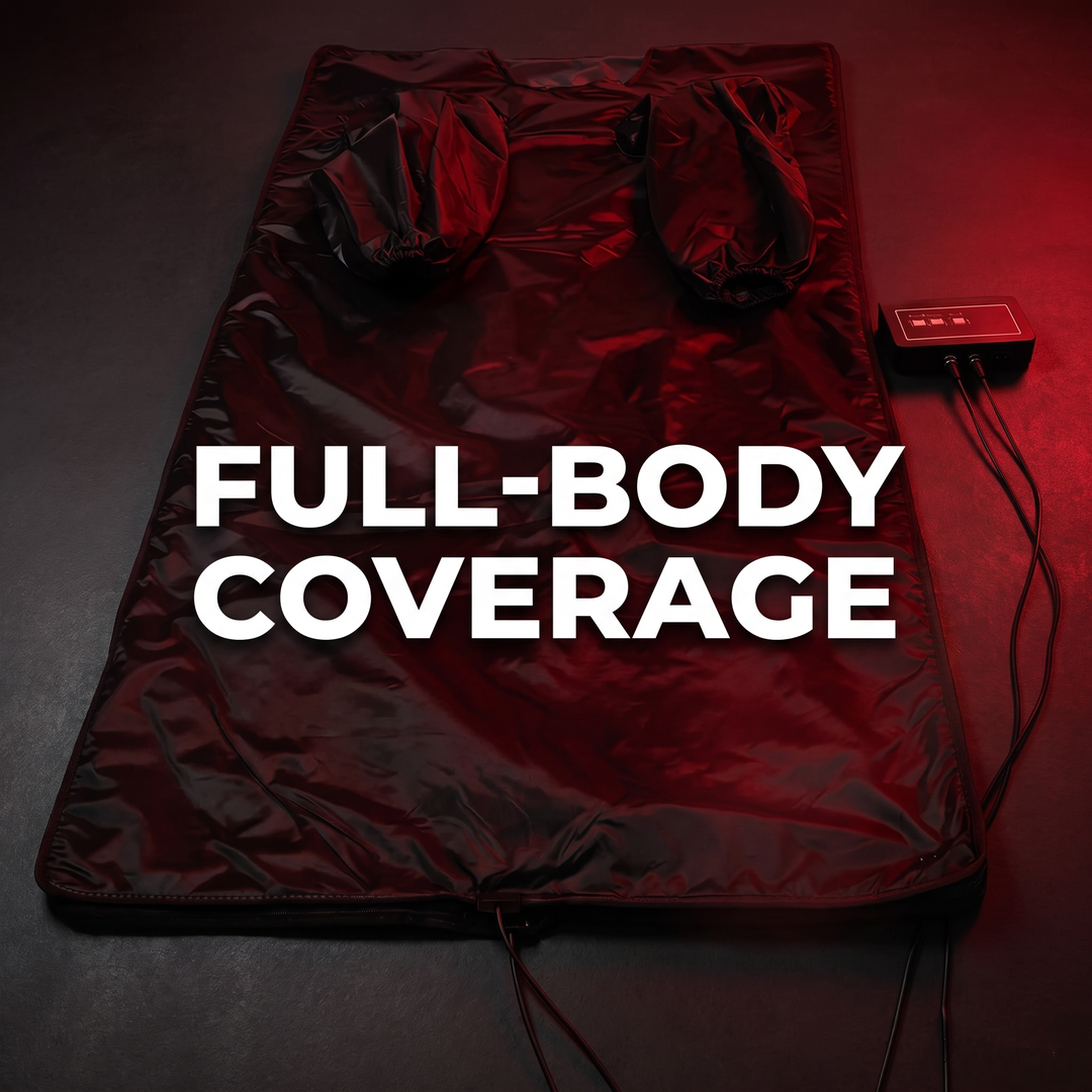 Professional Infrared Sauna Blanket - Full Body Recovery Wrap - Full-Body Coverage