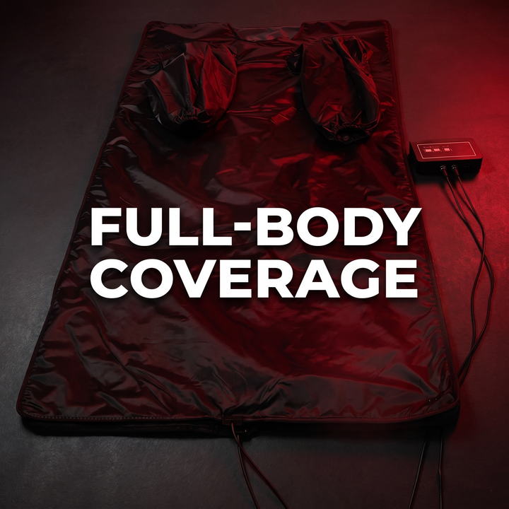 Professional Infrared Sauna Blanket - Full Body Recovery Wrap - Full-Body Coverage