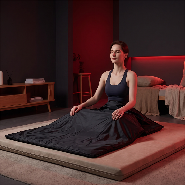 Professional Infrared Sauna Blanket - Full Body Recovery Wrap - Relaxation Wellness Ritual