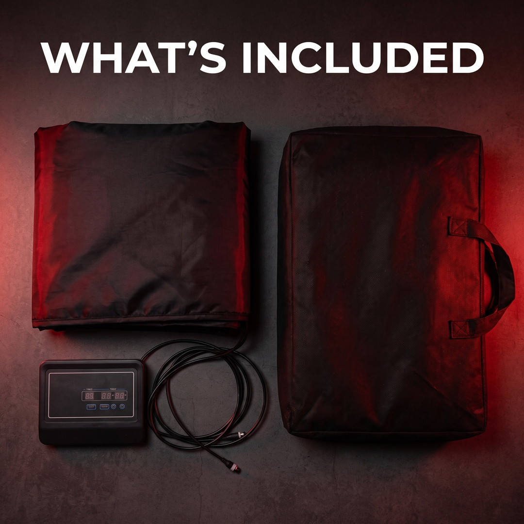Professional Infrared Sauna Blanket - Full Body Recovery Wrap - What&