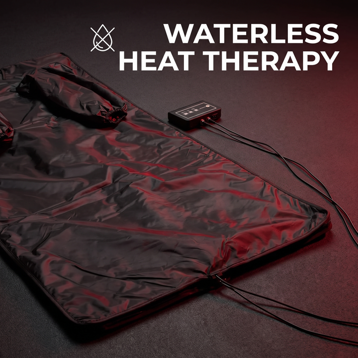 Professional Infrared Sauna Blanket - Full Body Recovery Wrap - Waterless Heat Therapy Design