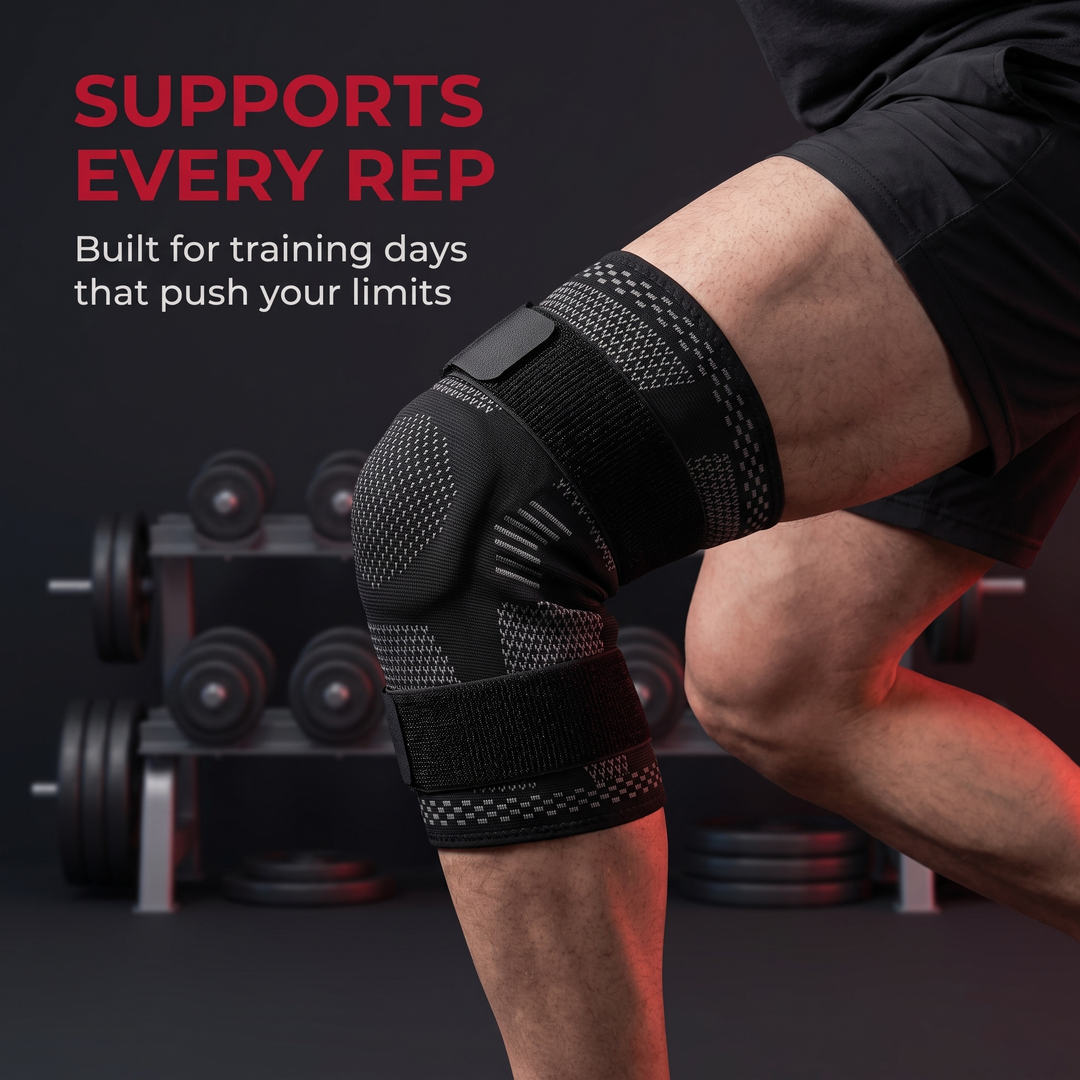 Knee Brace Support Compression Sleeve built for training days, supports every rep