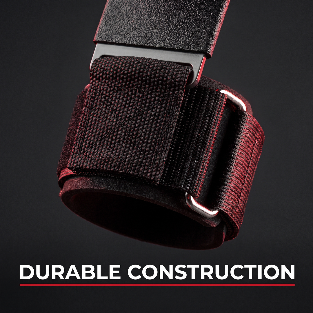 Professional Lifting Hook Grips with Wrist Wraps Weight Lifting Straps Pull Up Gym Fitness Hand Bar Hook Straps for Strength Training Home Workout