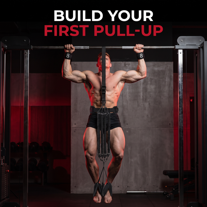 PHYSIOATHLETX Pull-Up Assistance Bands – Build Your First Pull-Up