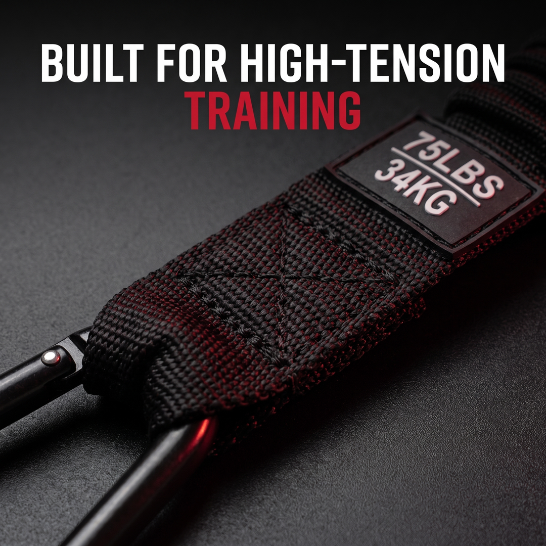PHYSIOATHLETX Pull-Up Assistance Bands – Reinforced High-Tension Stitching