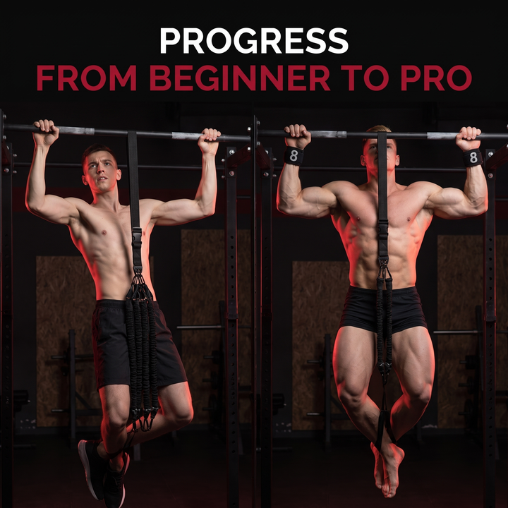 PHYSIOATHLETX Pull-Up Assistance Bands – Beginner to Advanced Progression