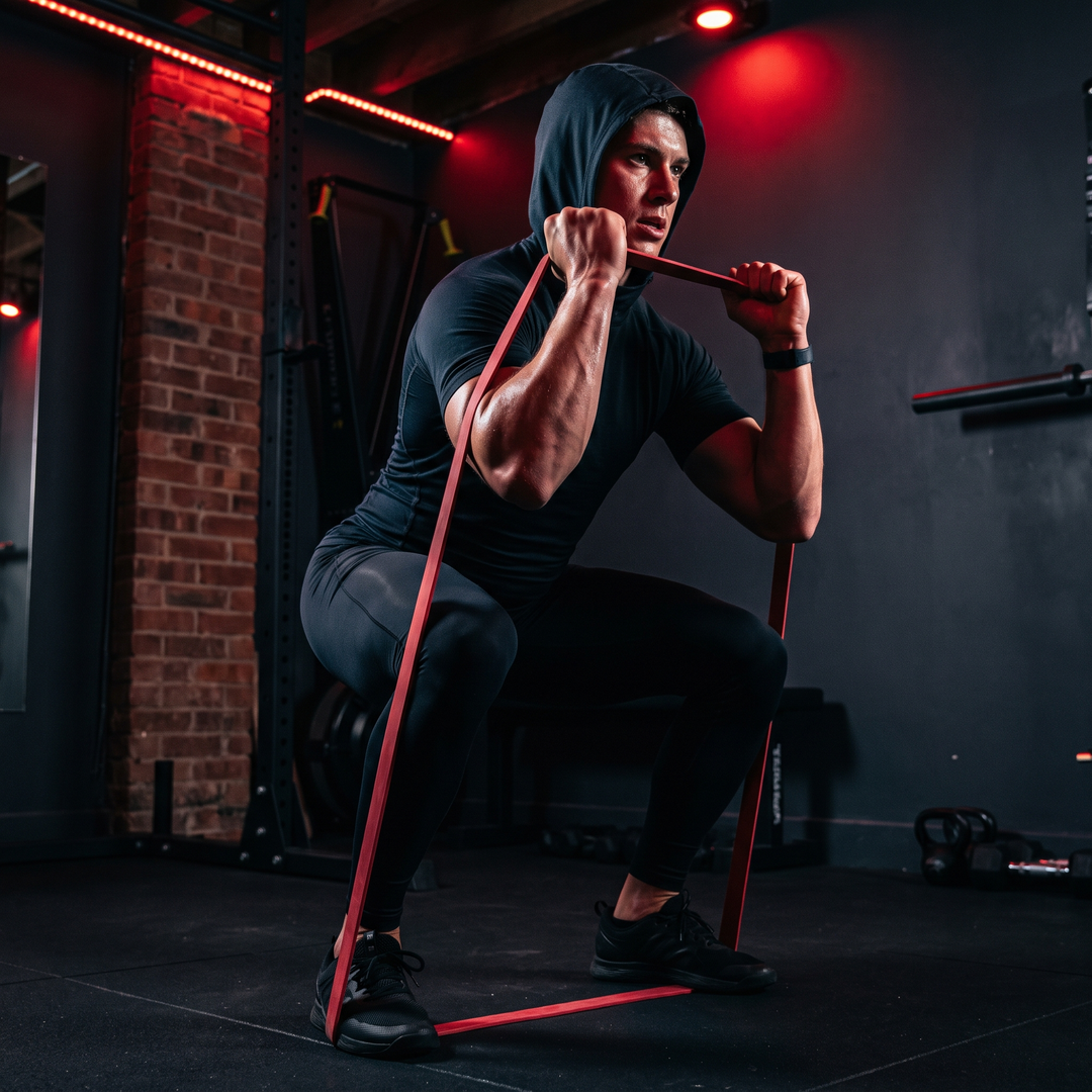 Professional Resistance Band Set with Bar Full Body Strength Training Pilates Home Gym Workout Kit Portable Resistance Bands for Stretching Toning Rehabilitation Fitness Training
