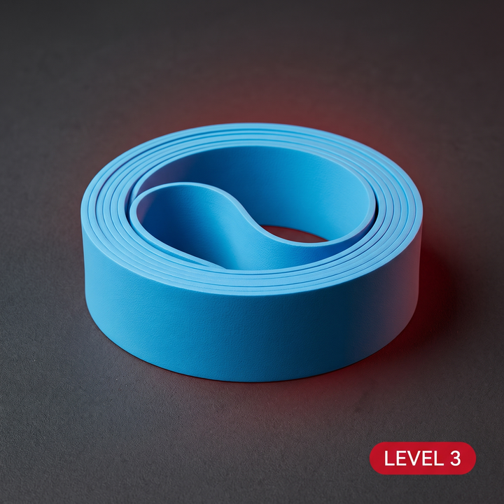 Professional Resistance Loop Bands Set - Blue Resistance Band Level 3