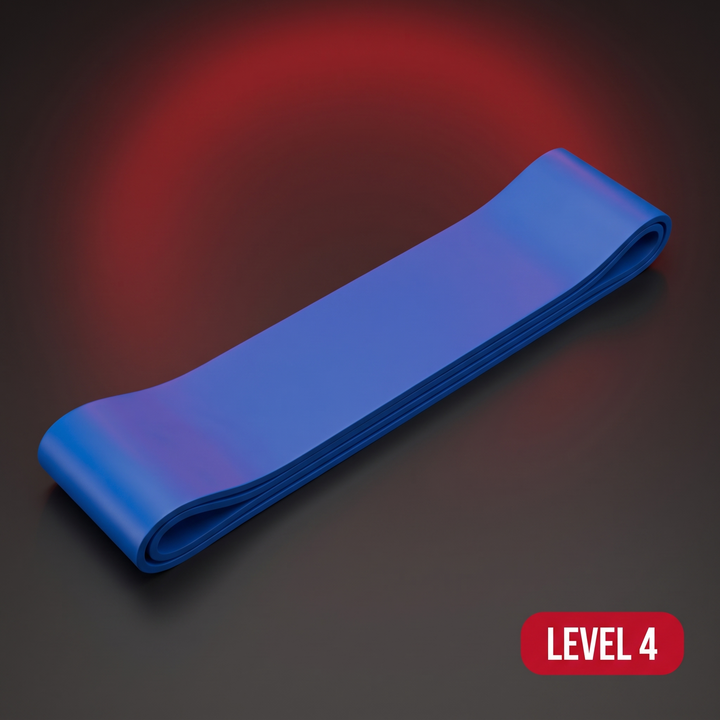Professional Resistance Loop Bands Set - Sapphire Blue Resistance Band Level 4