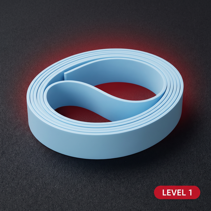 Professional Resistance Loop Bands Set - Sky Blue Resistance Band Level 1