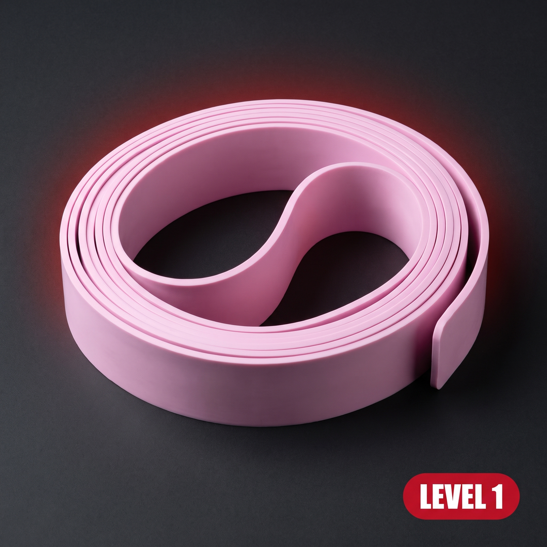 Professional Resistance Loop Bands Set - Light Pink Resistance Band Level 1