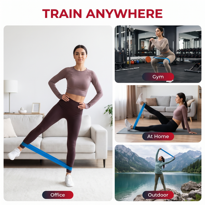 Professional Resistance Loop Bands Set - Train Anywhere Lifestyle