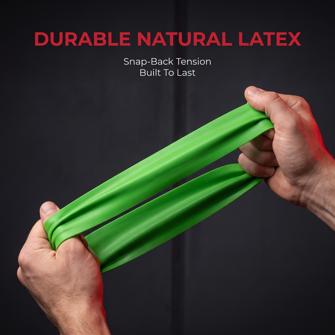 Professional Resistance Loop Bands Set - Durable Natural Latex Construction