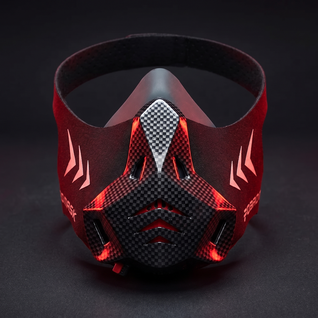 Professional Training Mask Elevation Simulation Cardio Endurance Mask - Filter Carbon Variant