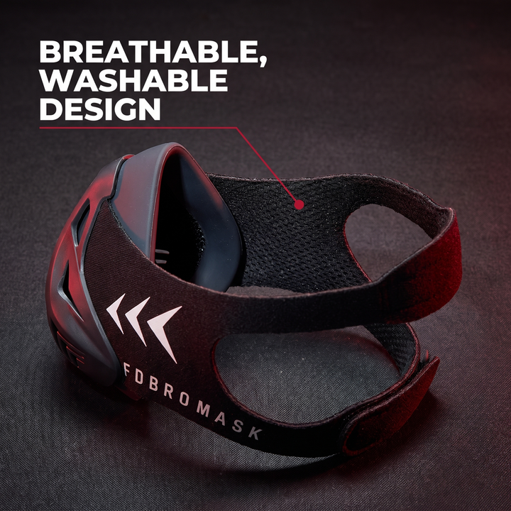 Professional Training Mask Elevation Simulation Cardio Endurance Mask - Breathable Washable Design Feature