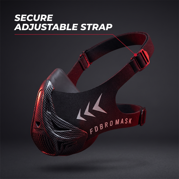 Professional Training Mask Elevation Simulation Cardio Endurance Mask - Secure Adjustable Strap Feature