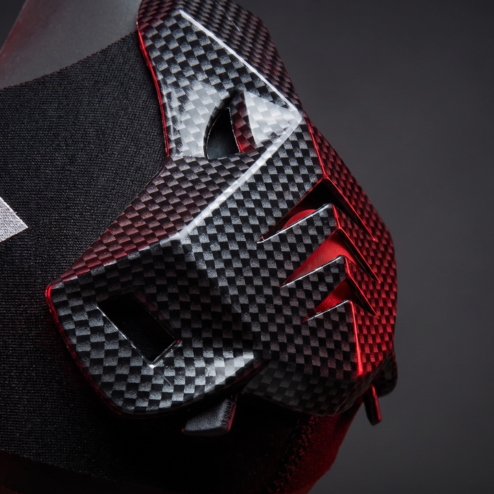 Professional Training Mask Elevation Simulation Cardio Endurance Mask - Filter Carbon Valve Close-Up Detail